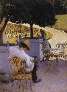 Gustave Caillebotte Orange tree oil painting